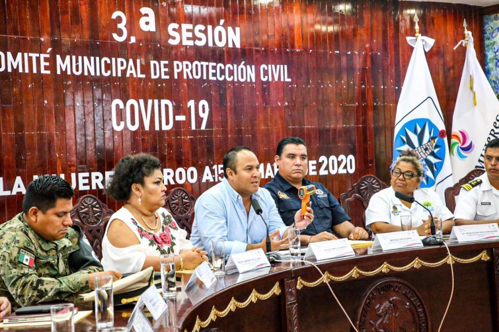 Mantiene Gobierno de Isla Mujeres protocolos de vigilancia epidemiológica y de contención para el coronavirus