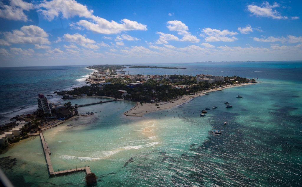 Playa Norte, en Isla Mujeres, una de las mejores del mundo en 2020, según TripAdvisor