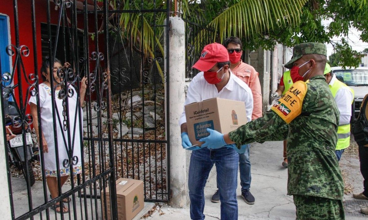 Ya van más de 28,000 despensas entregadas en Cozumel, casa por casa: Pedro Joaquín