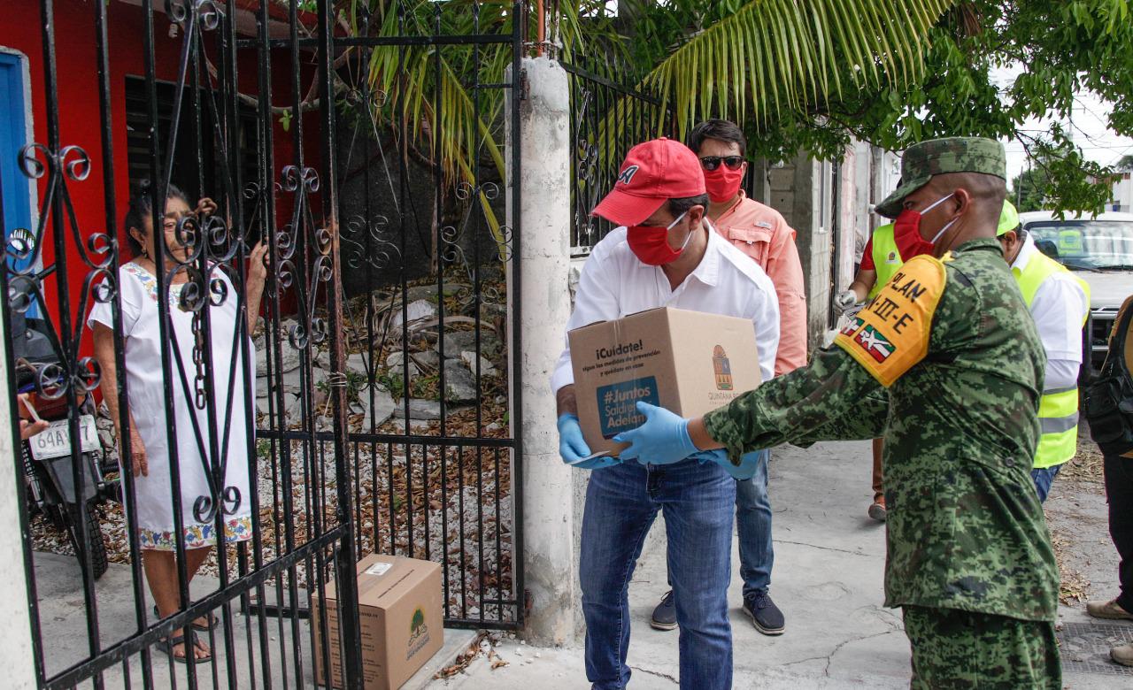Ya van más de 28,000 despensas entregadas en Cozumel, casa por casa: Pedro Joaquín