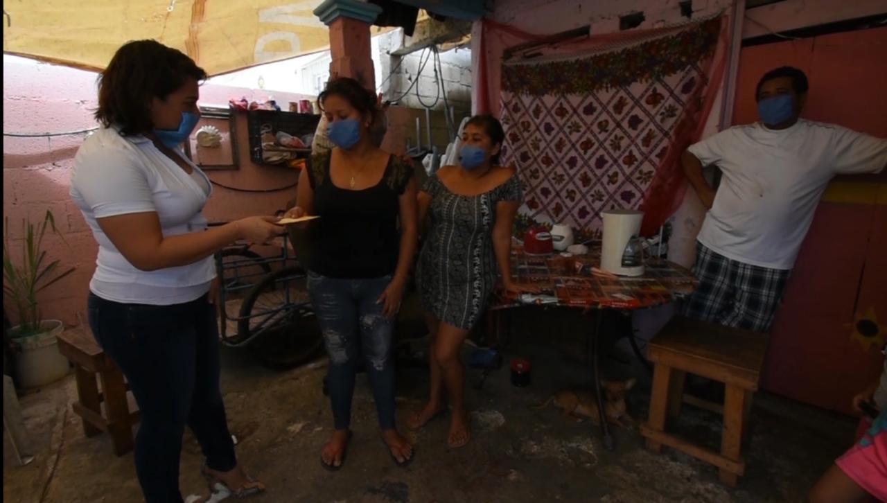 Reyna Durán dona su sueldo a familias afectadas de manera económica por coronavirus