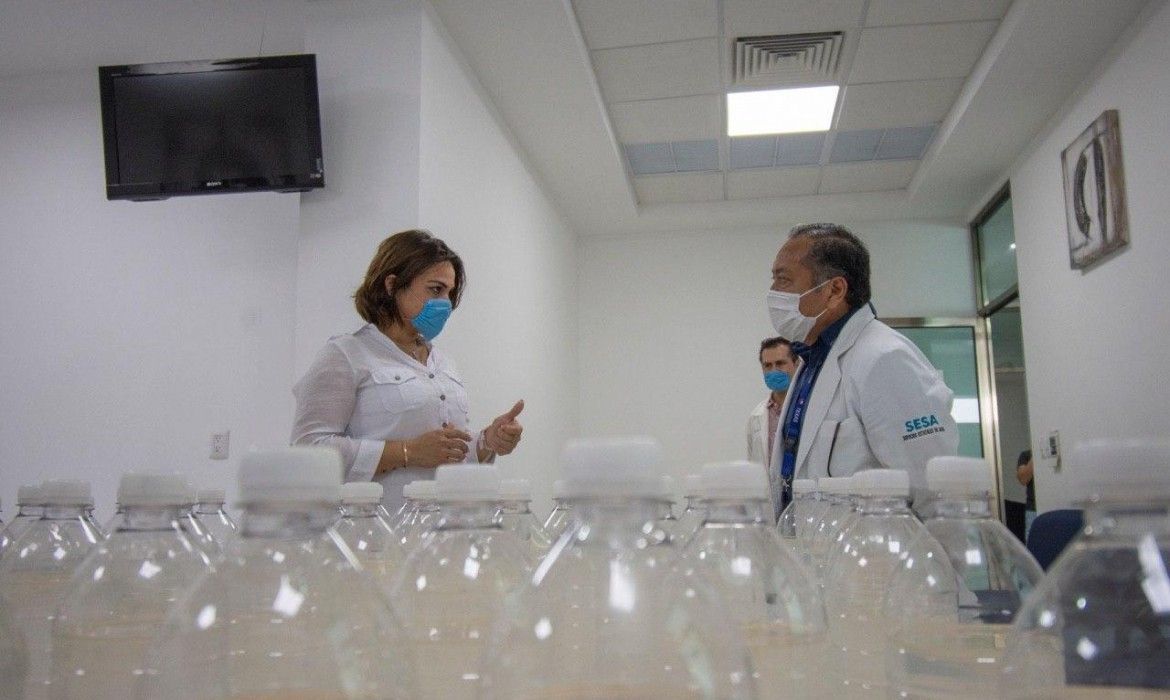 Con el apoyo de todos, los héroes de la salud podrán seguir salvando vidas: Reyna Durán