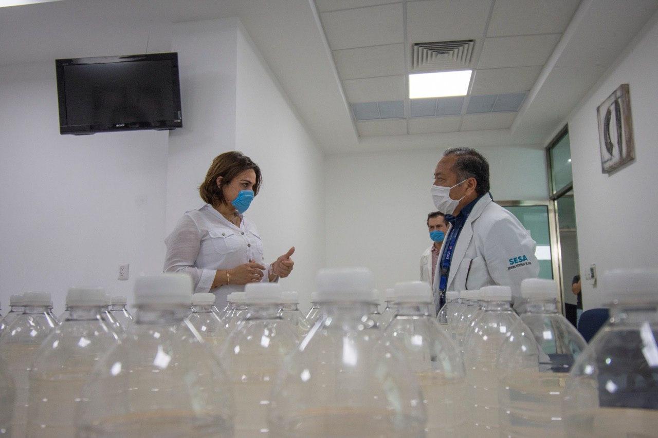 Con el apoyo de todos, los héroes de la salud podrán seguir salvando vidas: Reyna Durán