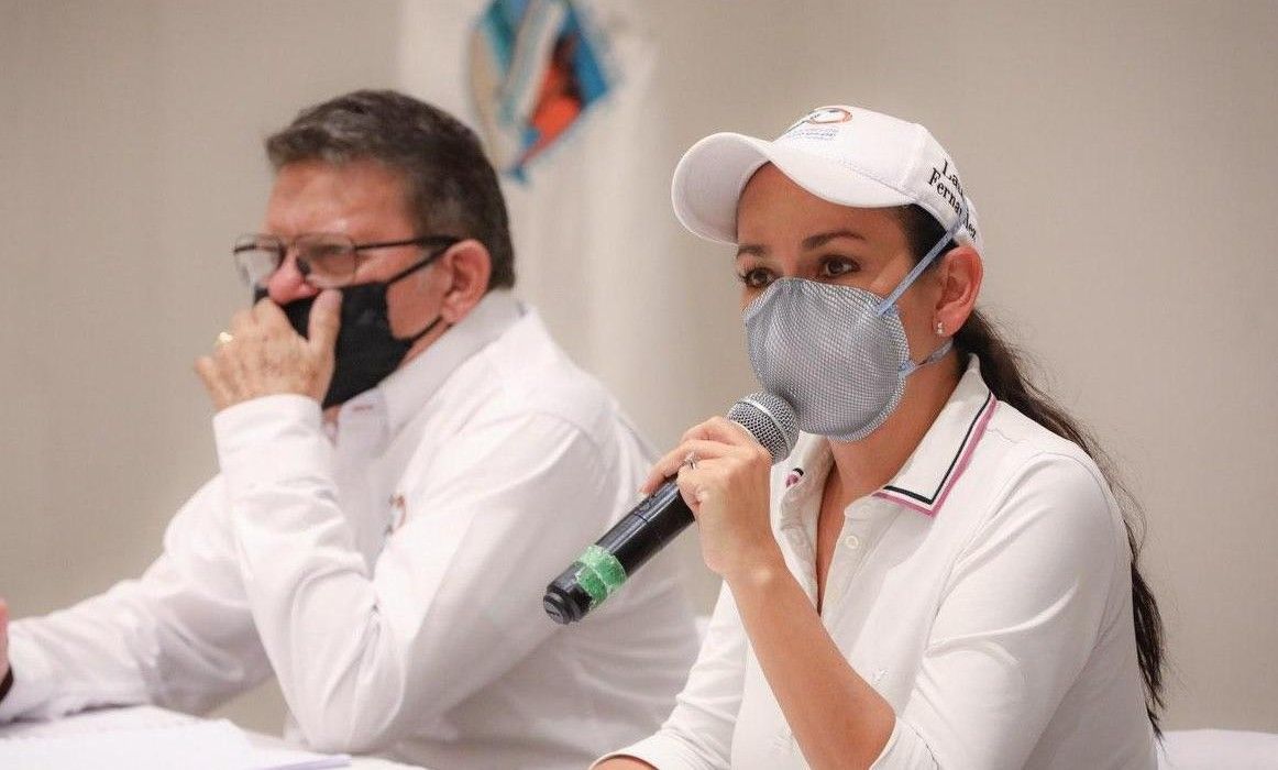 Pide Laura Fernández acatar medidas de prevención ante primer caso comunitario de coronavirus en Puerto Morelos