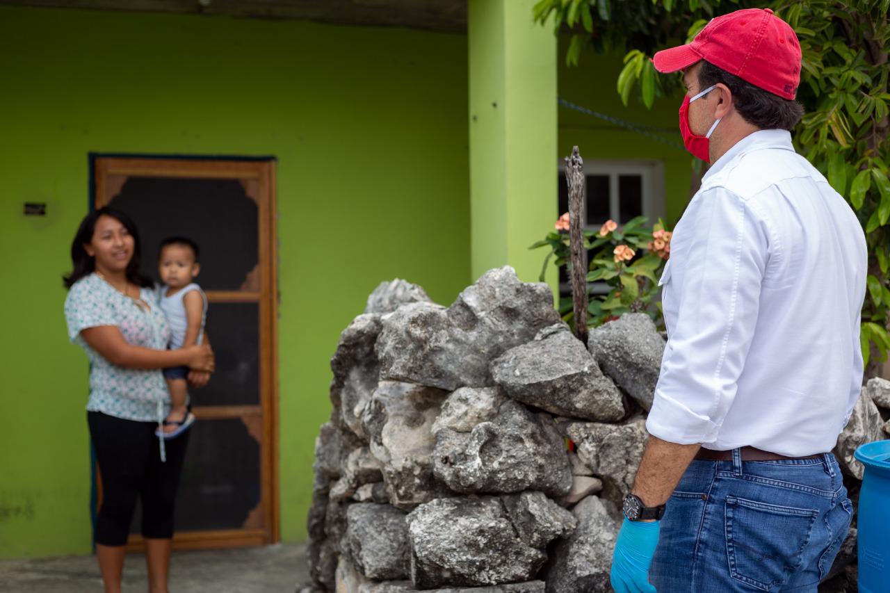 Ya entregaron más de 6 mil despensas en Cozumel, anuncia Pedro Joaquín