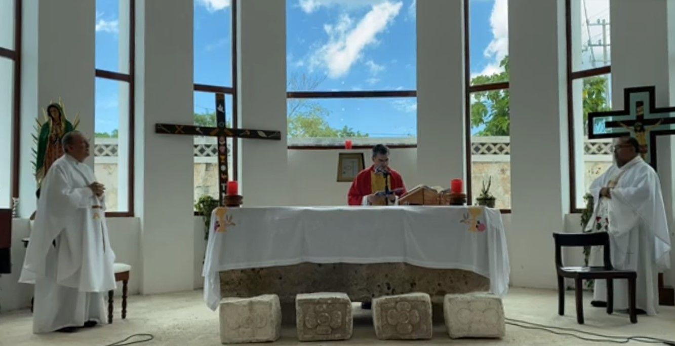 EL CEDRAL EN TIEMPOS DE COVID | Conmemoran a la Santa Cruz de Sabán con misa virtual