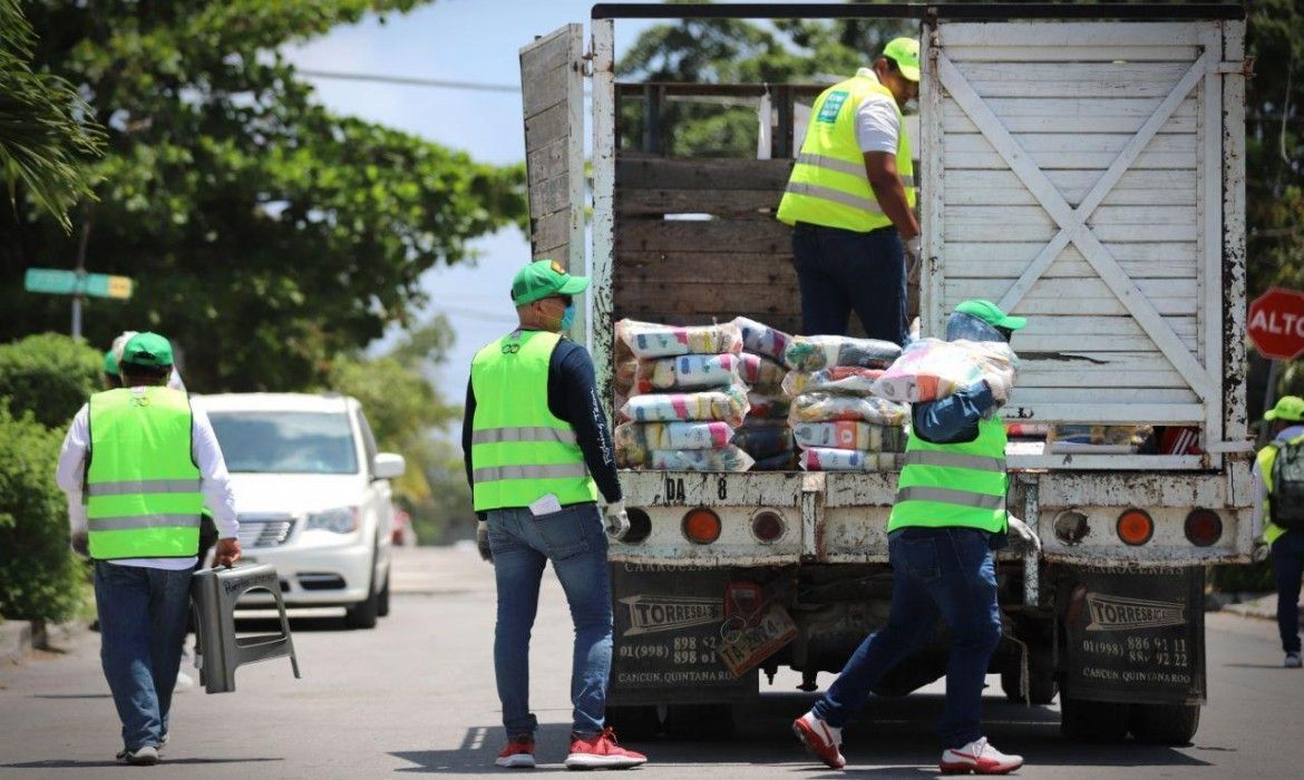 Anuncia Laura Fernández entrega de nuevas despensas a familias de la cabecera municipal
