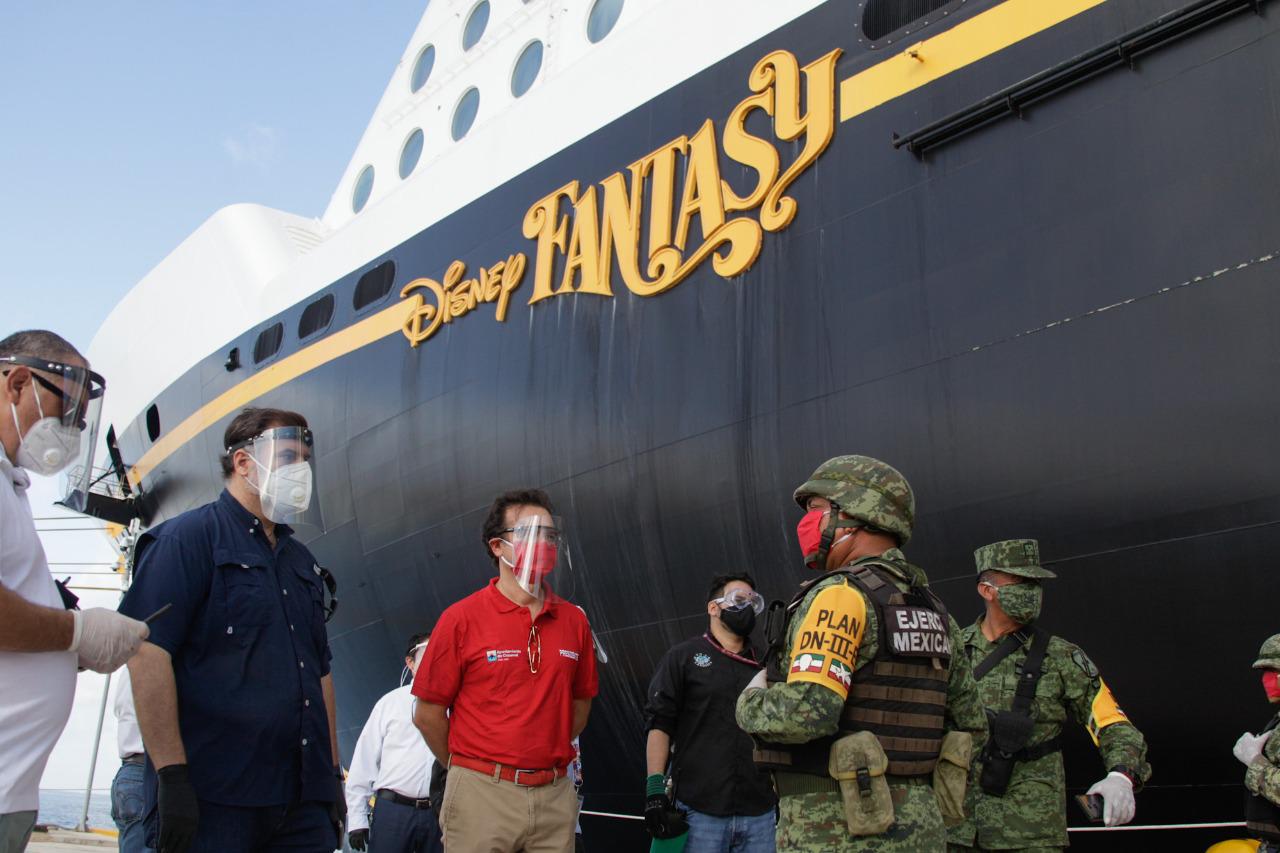COZUMEL | 68 trabajadores mexicanos de Disney, libres de Covid-19, regresaron a sus hogares