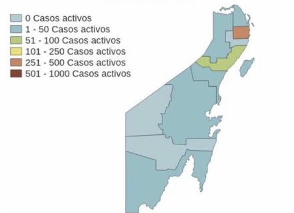 EL COVID NO CEDE EN QR | 40 nuevos positivos, 10 muertos, y 513 casos activos