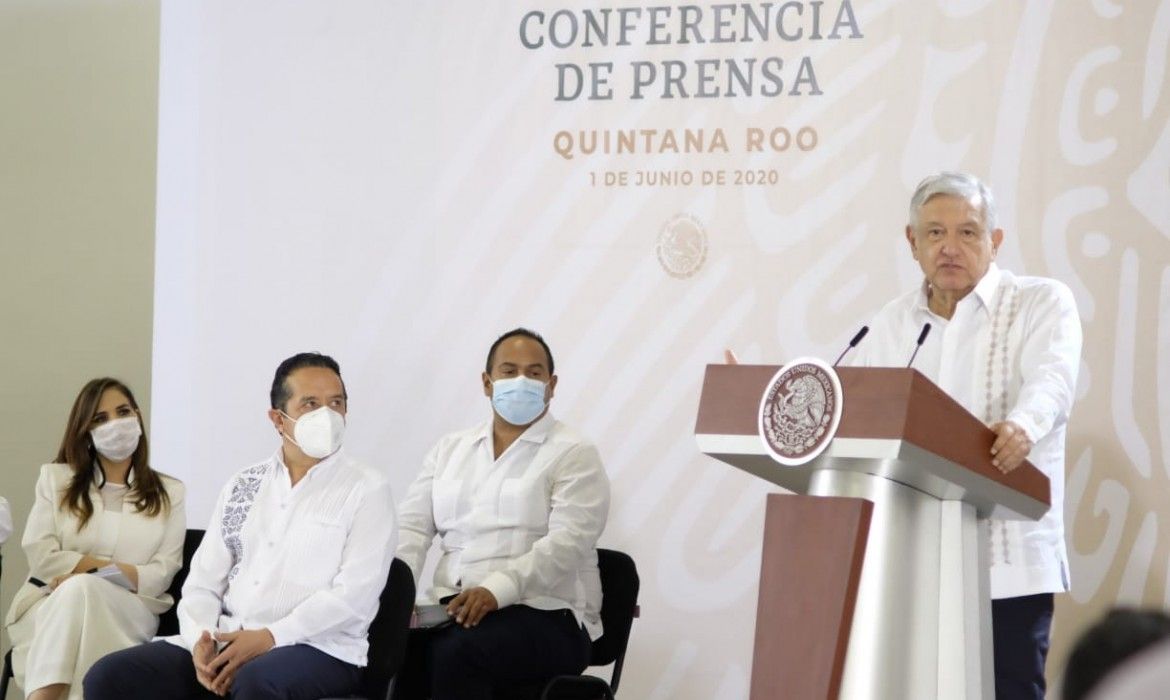 En la mañanera, CJ le pide a AMLO por cobros de CFE y pruebas rápidas para Covid