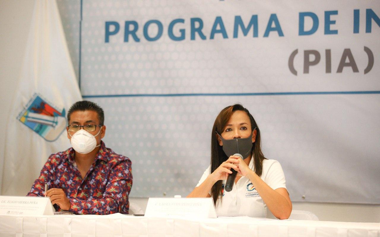 Anuncia Laura Fernández obras por casi 50 MDP para Puerto Morelos