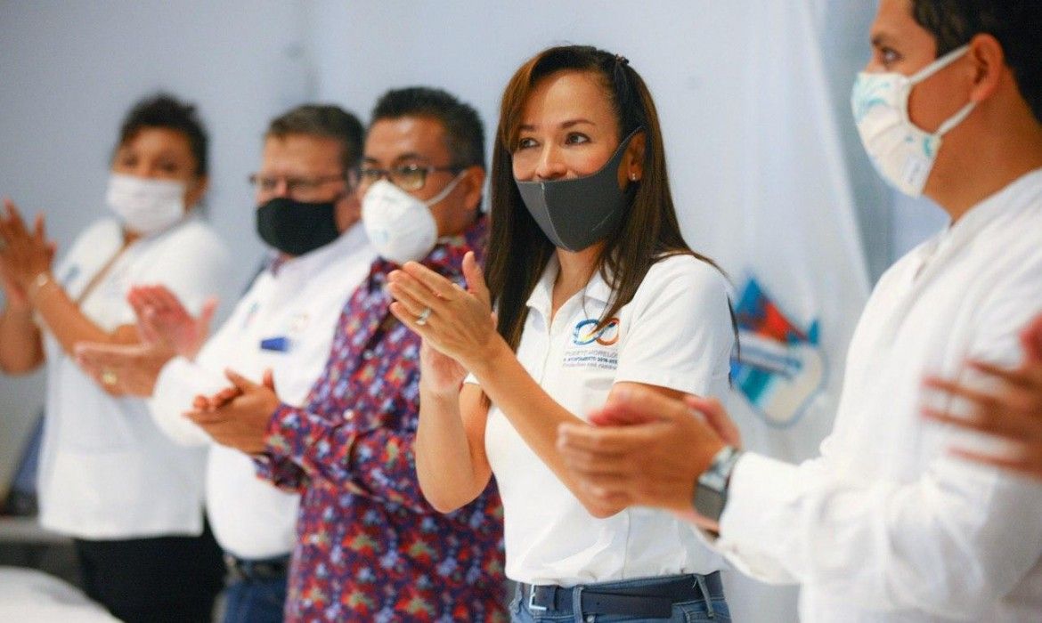 Destaca Laura Fernández compromiso de trabajadores municipales ante emergencia sanitaria