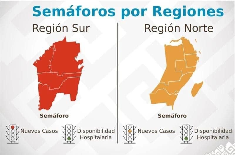NO HABRÁ CAMBIOS EN EL SEMÁFORO ESTATAL LA PRÓXIMA SEMANA | Norte en naranja, y sur en rojo