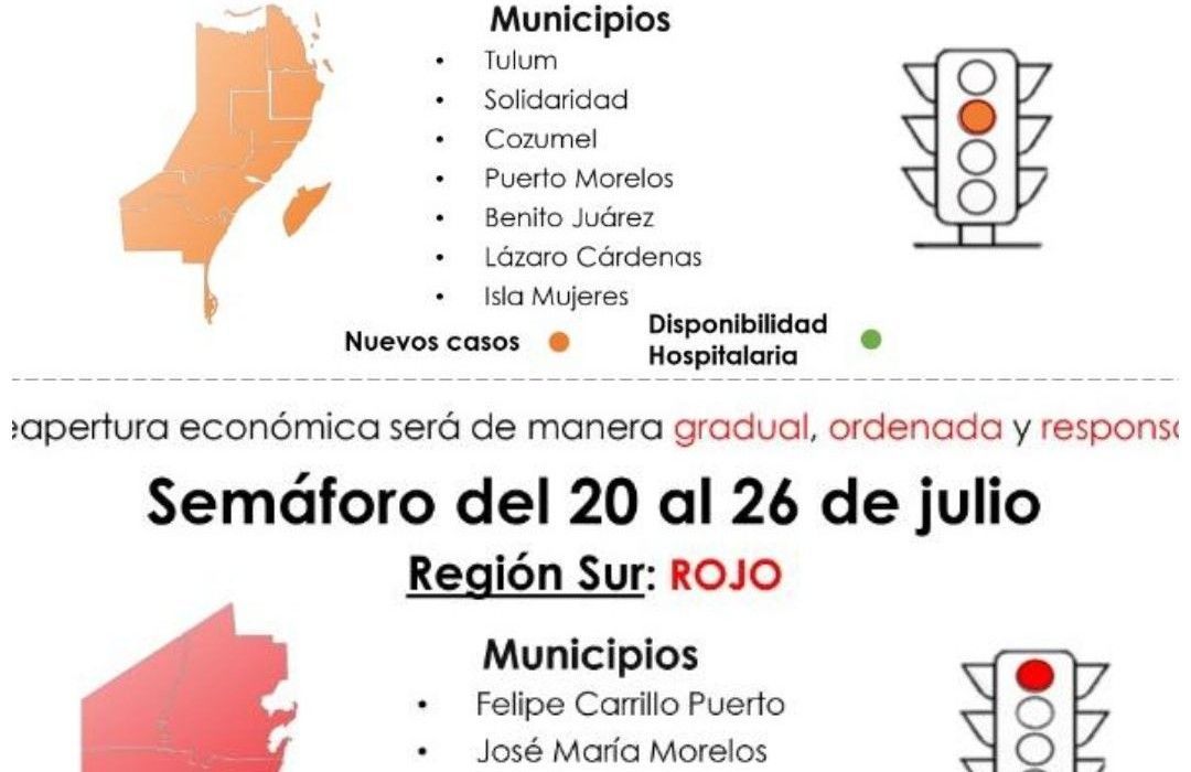 No hay cambios en semáforo de riesgo en el estado