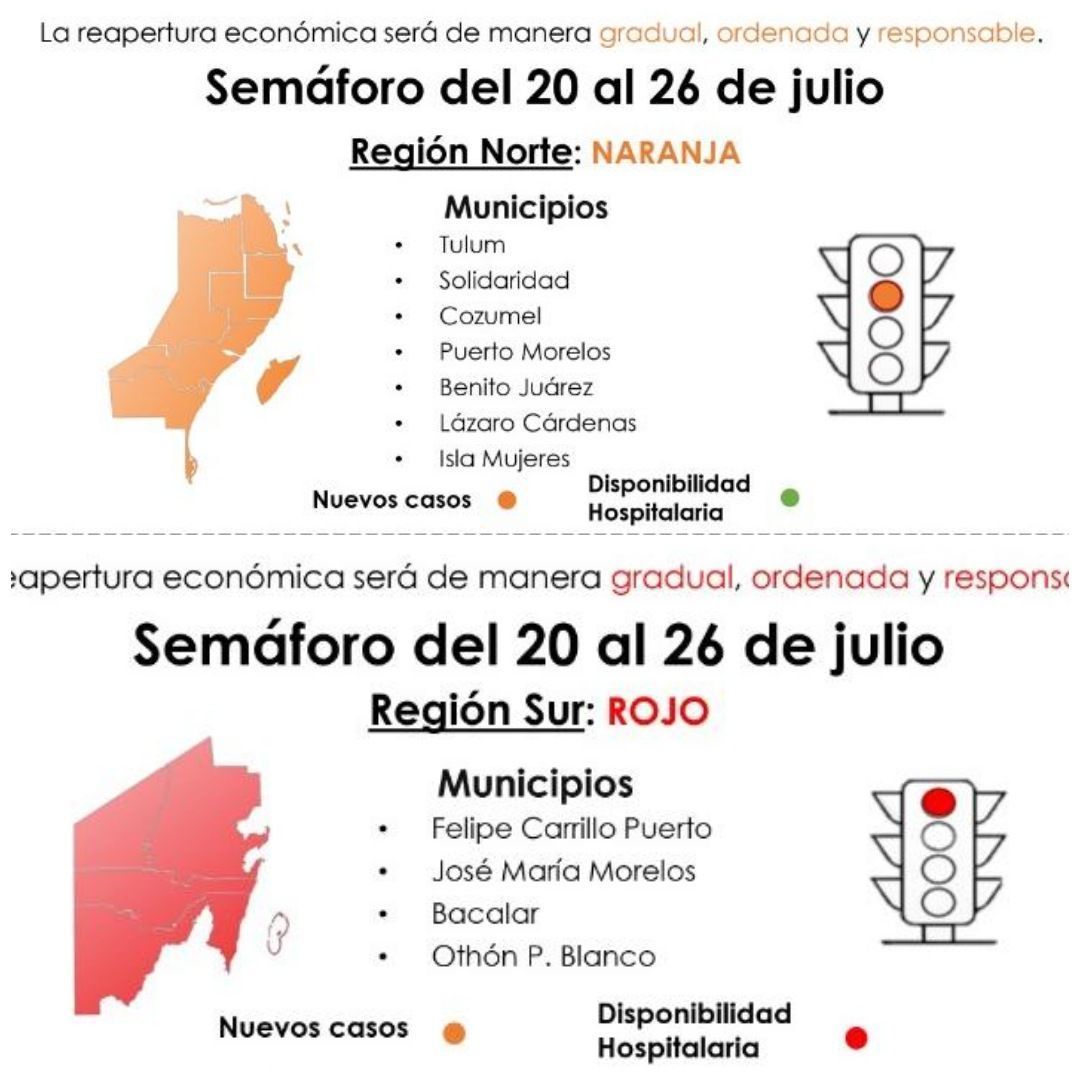 No hay cambios en semáforo de riesgo en el estado