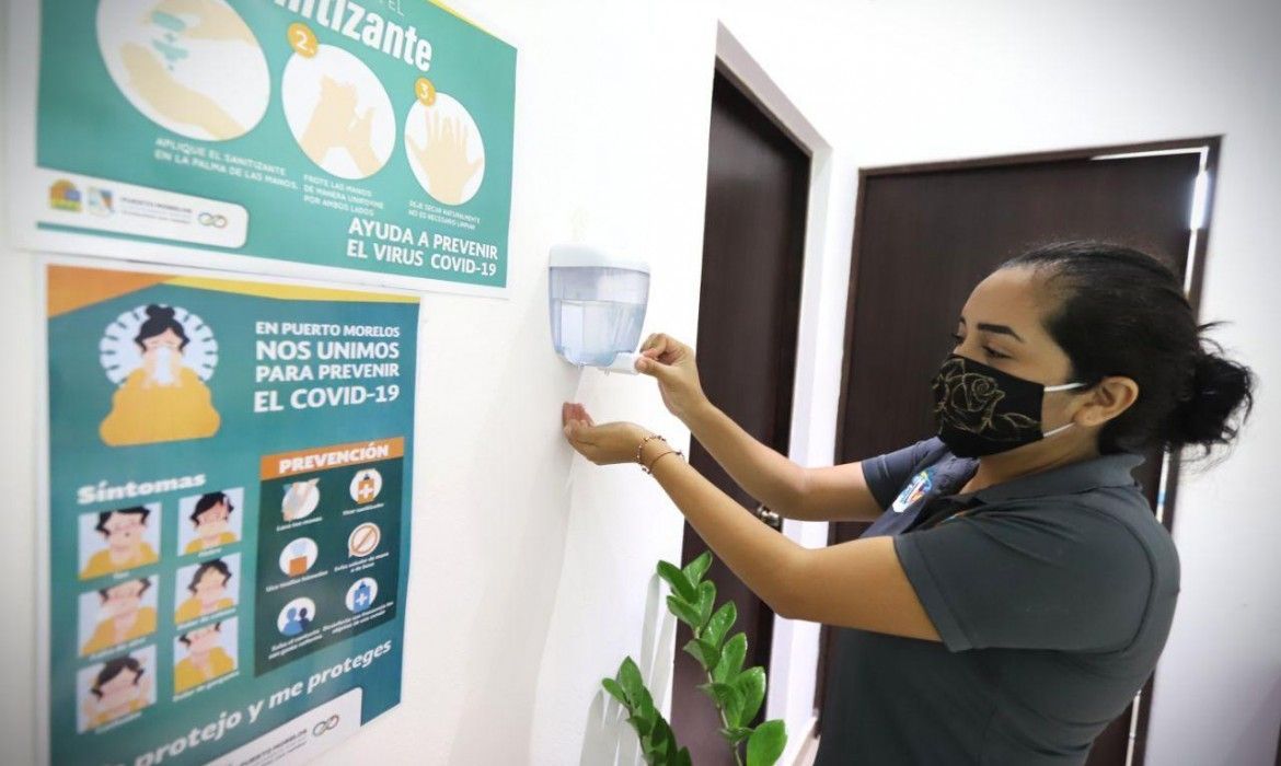 Capacitan a empleados municipales de Puerto Morelos para retorno seguro al trabajo