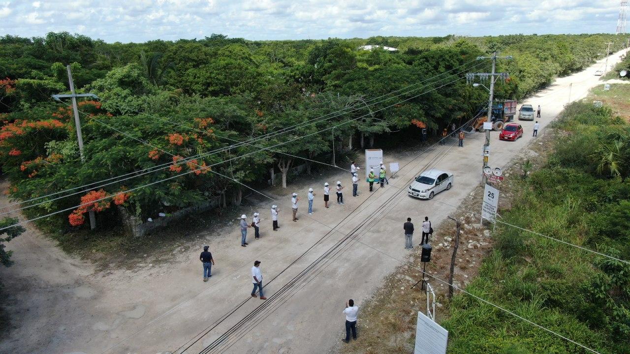 Laura Fernández da banderazo de inicio de la obra de pavimentación de la prolongación de la avenida Vallarta