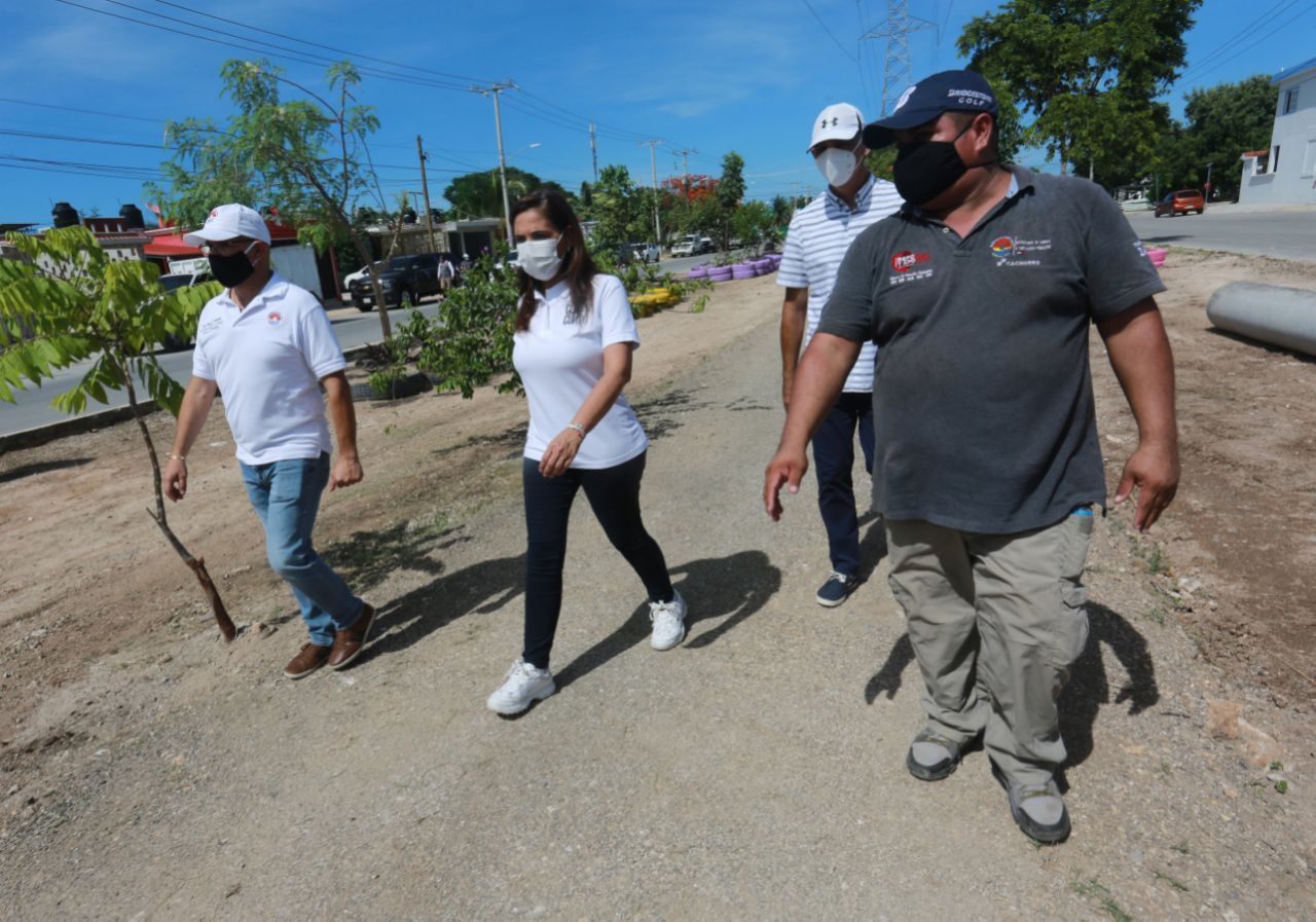 Gobierno de Benito Juárez convierte camellón en espacio recreativo