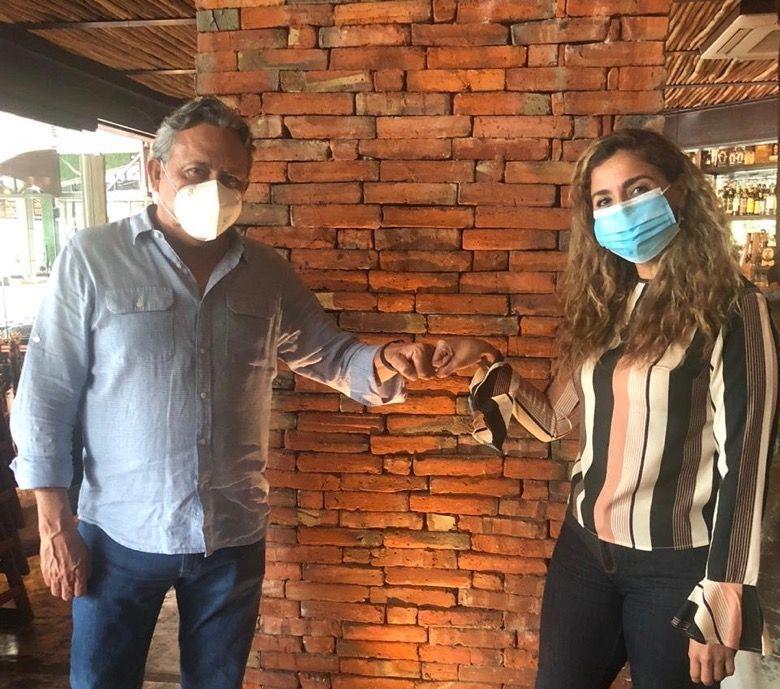 Marybel se reúne con Arturo Contreras, secretario de Gobierno del estado, en una nueva señal de diálogo entre las partes