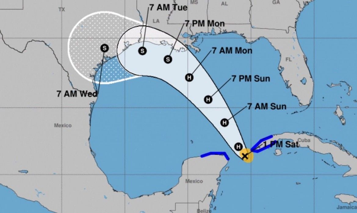 “Marco” pasa a 150 km de Cancún, y prácticamente no genera afectaciones