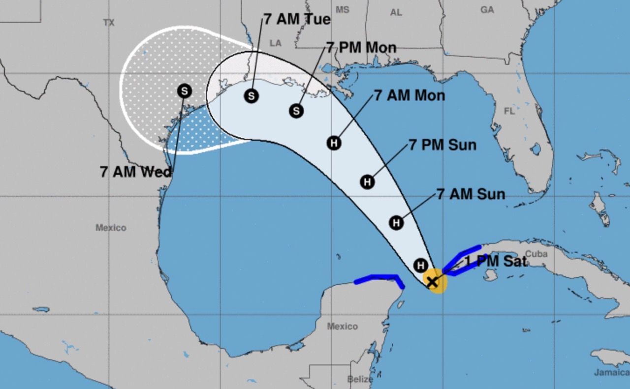 “Marco” pasa a 150 km de Cancún, y prácticamente no genera afectaciones