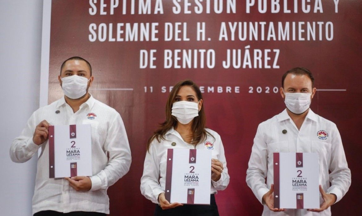 “Nos estamos reinventando para demostrarle al mundo que el gigante vive, que Cancún está de pie”: Mara Lezama