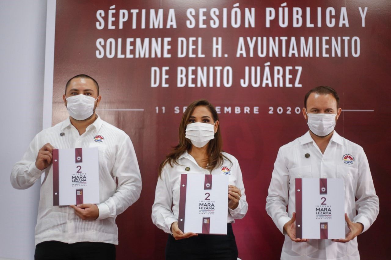 “Nos estamos reinventando para demostrarle al mundo que el gigante vive, que Cancún está de pie”: Mara Lezama