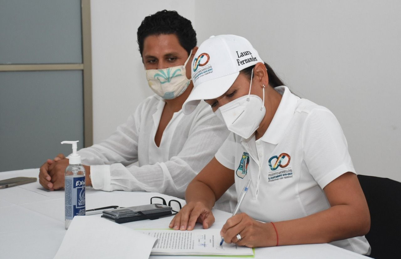 “Continúa la reactivación económica de Puerto Morelos, de manera responsable y ordenada”: Laura Fernández