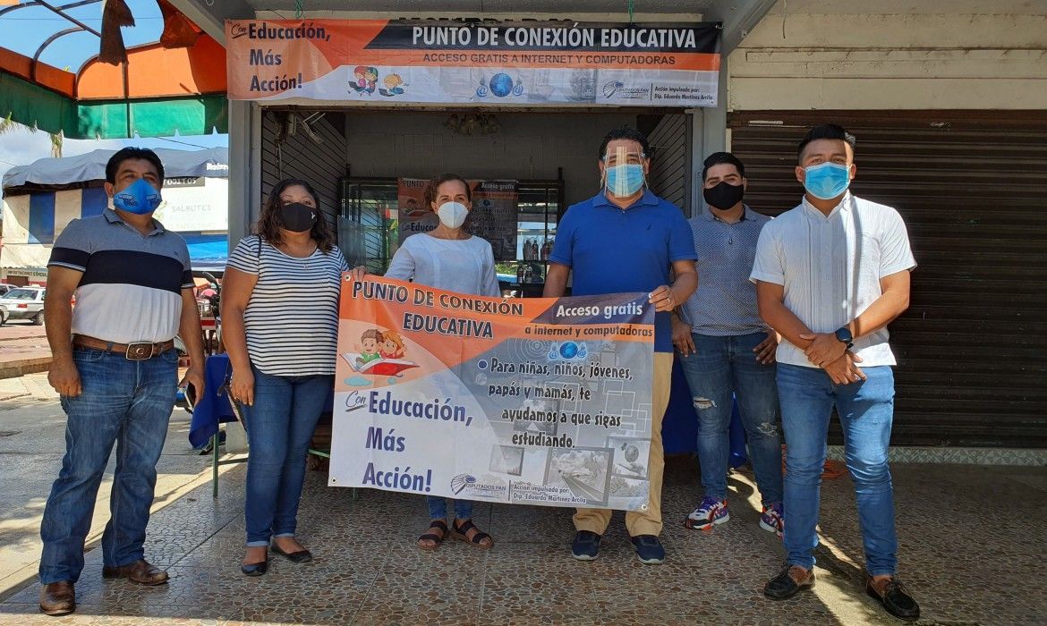 Anuncia Eduardo Martínez programa “Puntos de Conexión Educativa”, con computadoras, internet y servicio de impresión gratuito para estudiantes