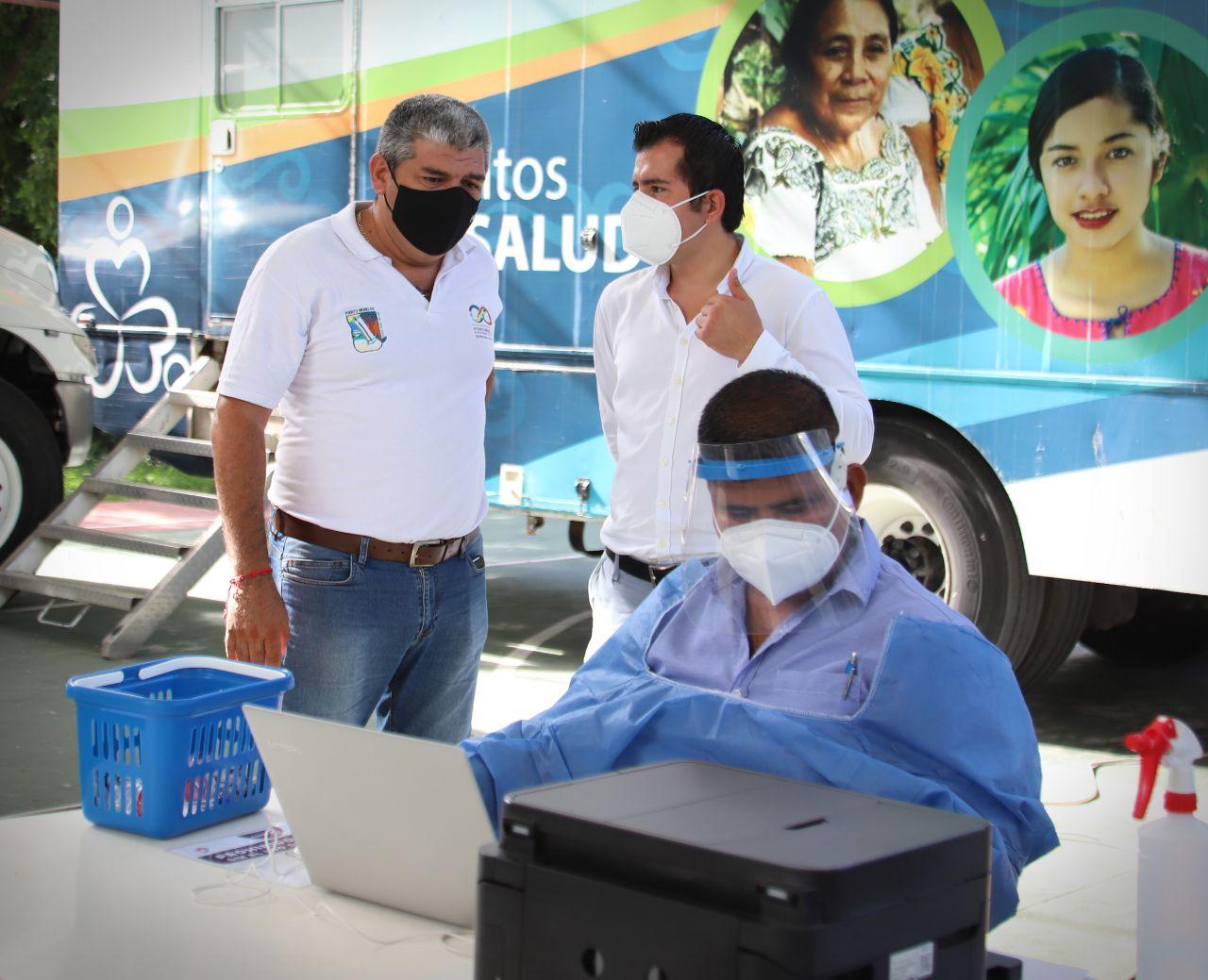 Reinician en Puerto Morelos las jornadas “Juntos por la Salud”