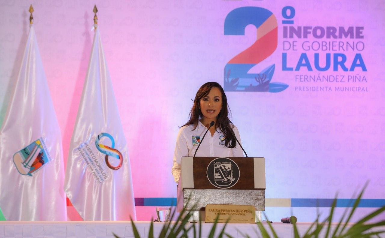 En Segundo Informe, Laura Fernández hace un llamado a mantener la unidad y trabajar en equipo ante la adversidad