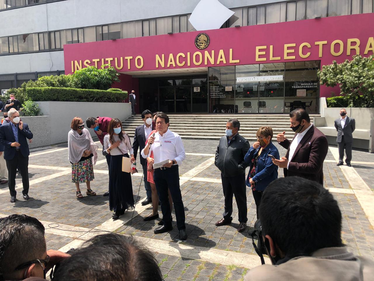 El INE modifica fecha de encuesta de MORENA, será del 2 al  8 de octubre