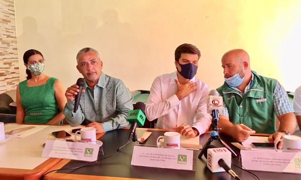 El Verde suma a Carlos Mario Villanueva a sus filas, y lo perfila como candidato a la diputación federal