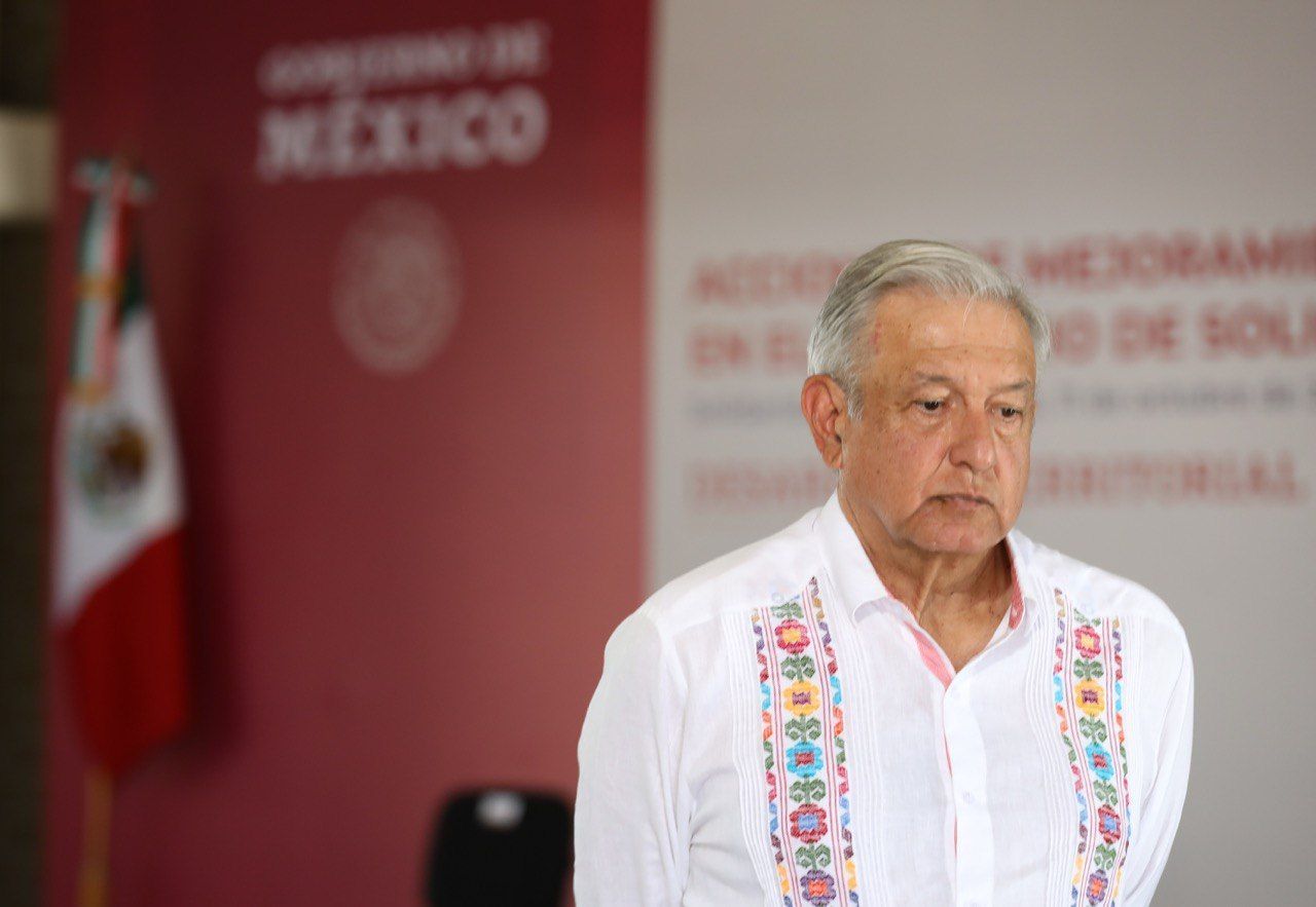 El Presidente López Obrador anunció que tiene Covid 19