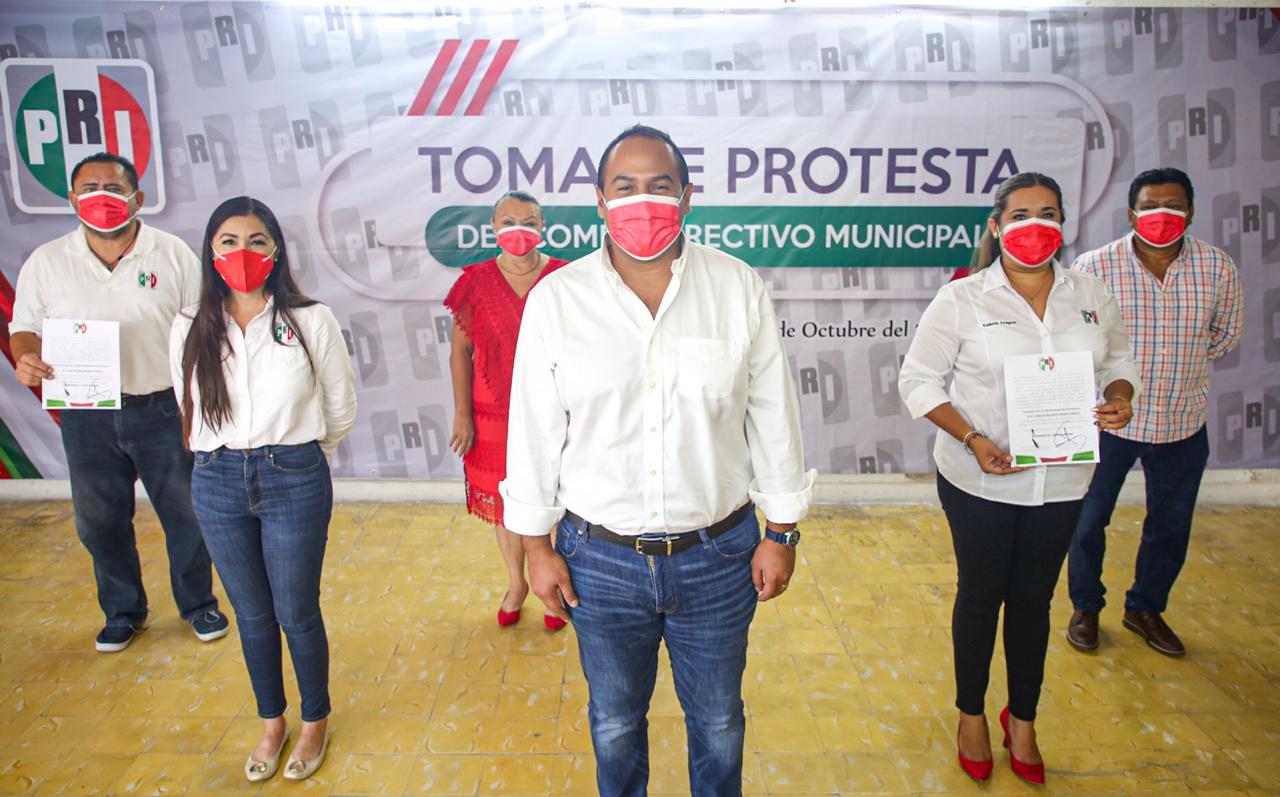 El PRI de Isla Mujeres cambia dirigencia, y se prepara para la batalla de 2021