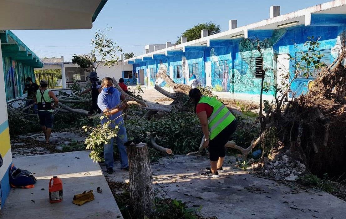 “Continúa la recuperación de Puerto Morelos”: Laura Fernández