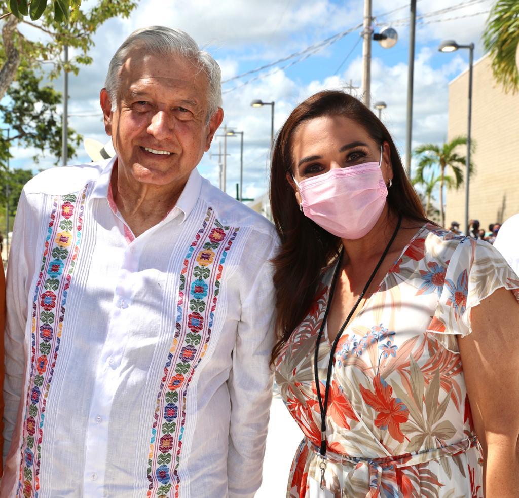 Gobierno de Mara celebra apoyo de AMLO al sureste mexicano