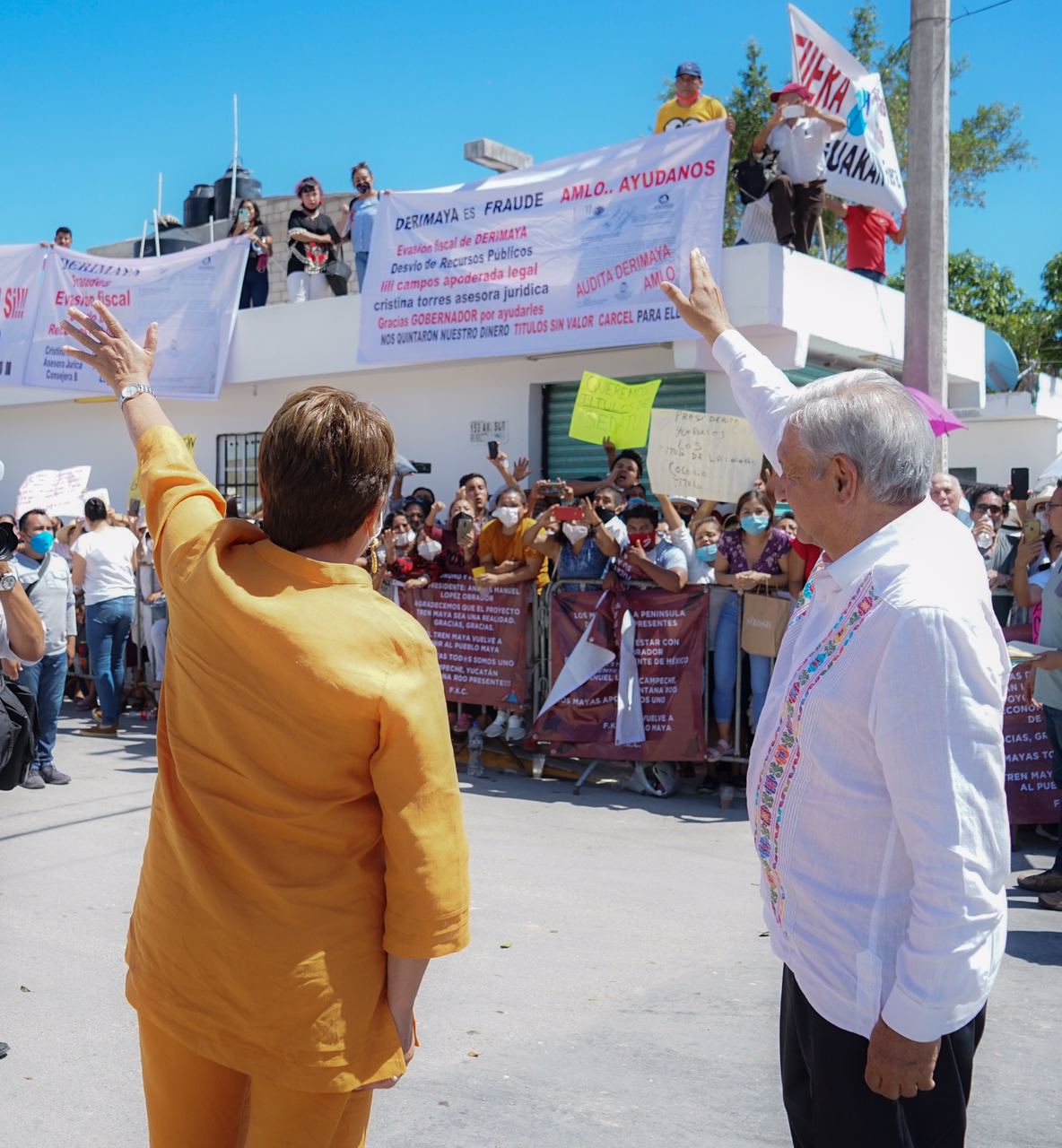 AMLO entra de lleno a la campaña | Critica alianza PRI-PAN, y asegura que la 4T ganará las elecciones en 2021