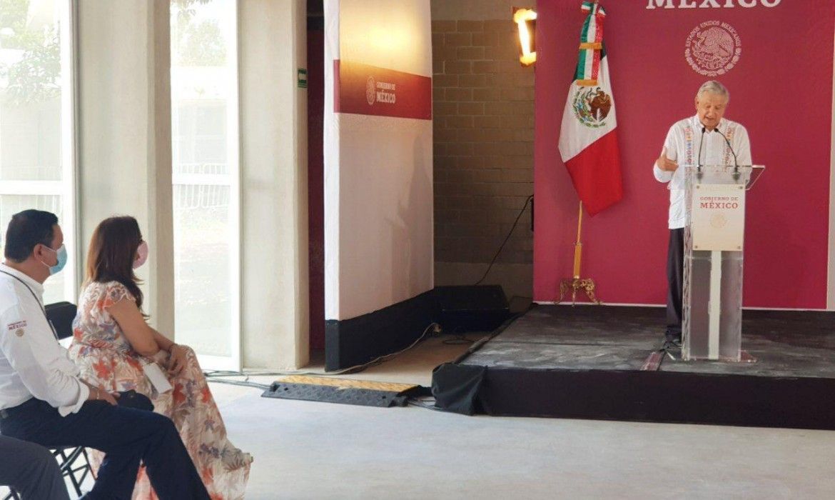 Anuncia AMLO “presupuesto especial” para obras urbanas donde estarán estaciones del Tren Maya