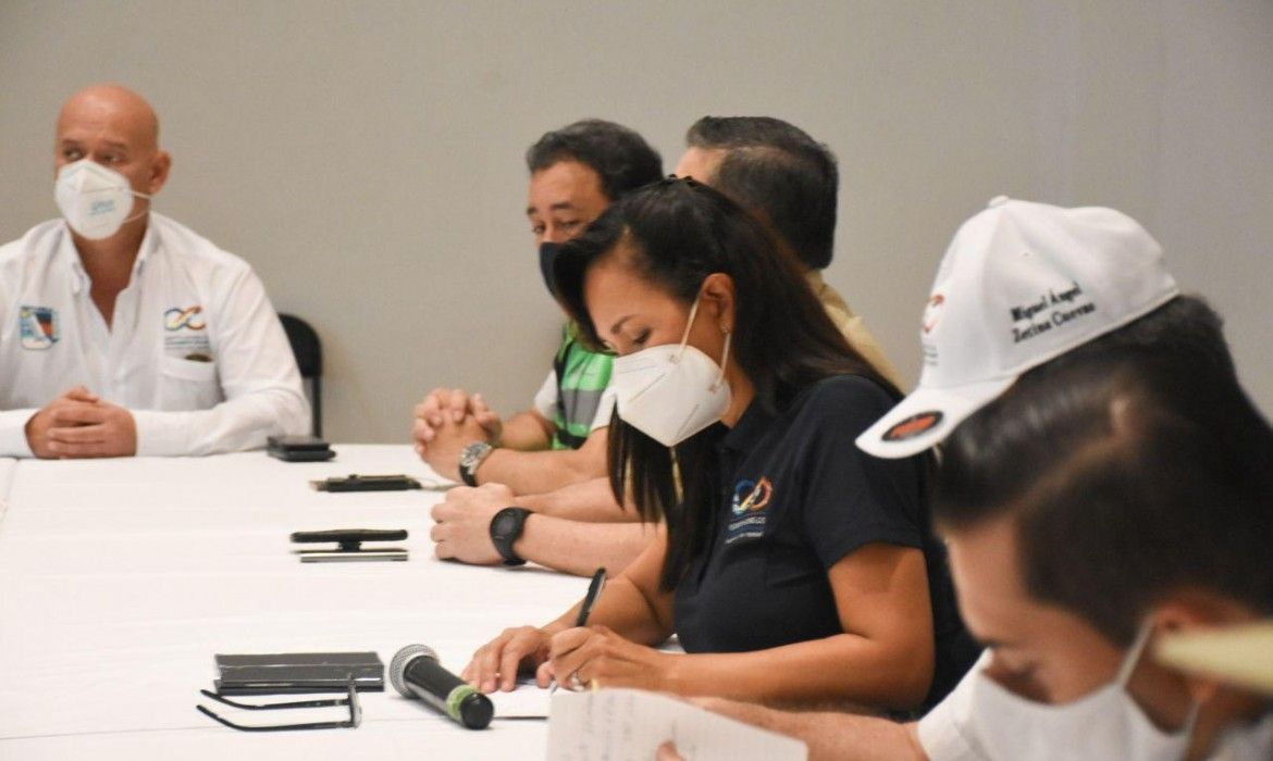 Ordena Laura Fernández evacuar a familias del Casco Antiguo ante la peligrosidad del huracán Delta