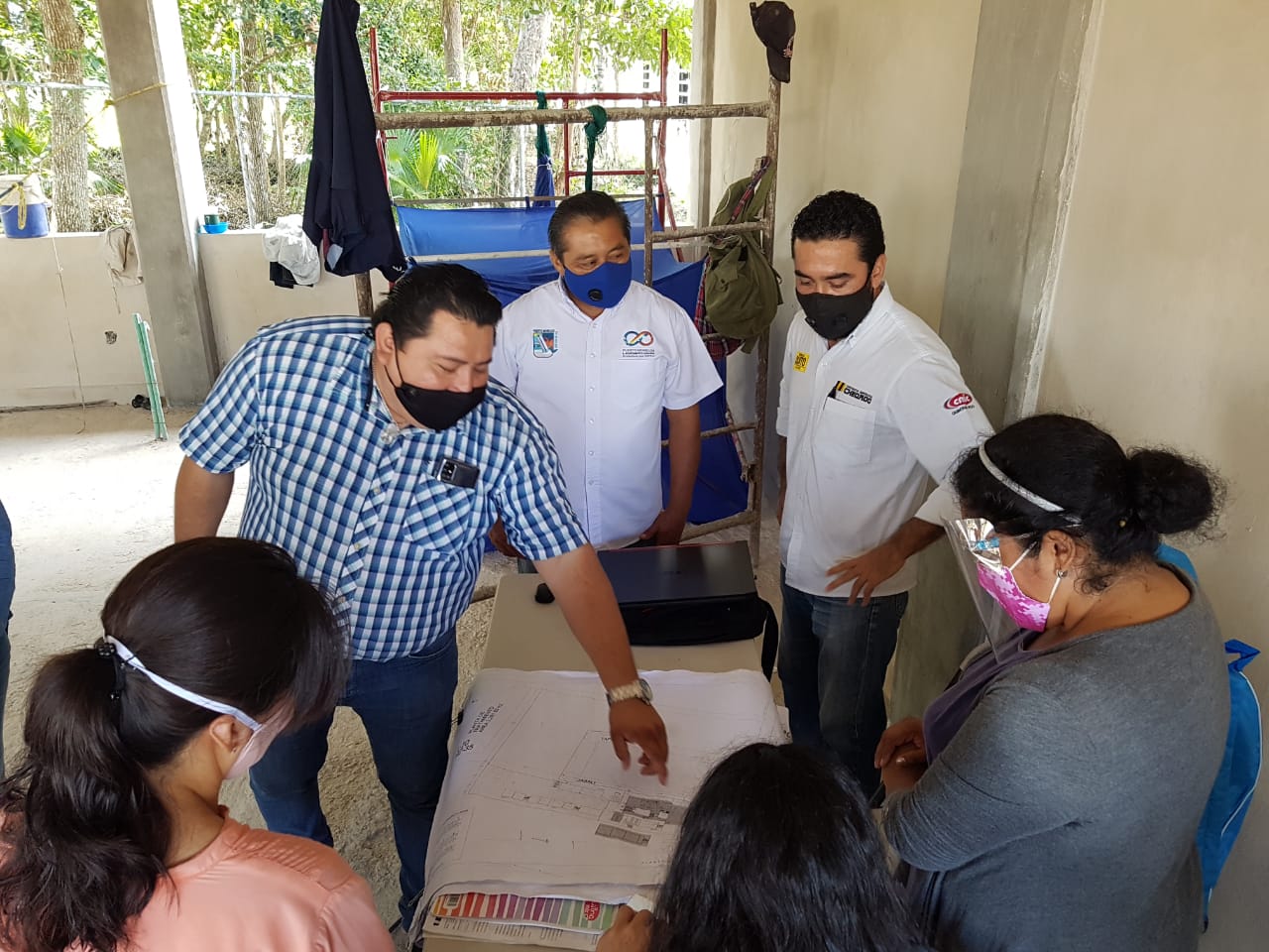 Atestigua Gobierno de Laura Fernández integración de Comité de la Contraloría Social para obra educativa