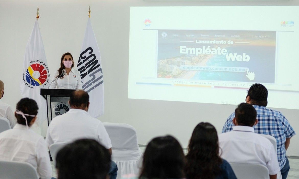Lanza Gobierno de Cancún “Empléate Web”