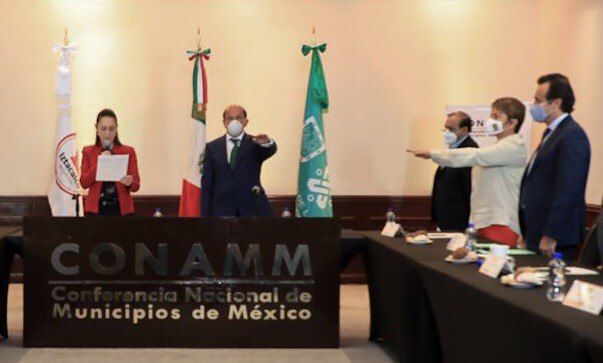 Asume Laura Beristain vicepresidencia de la Conferencia Nacional de Municipios de México