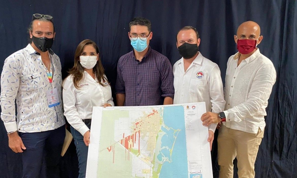 Se reúne Sedatu con alcaldes y gobernador para crear un programa regional de ordenamiento territorial en la zona del Tren Maya