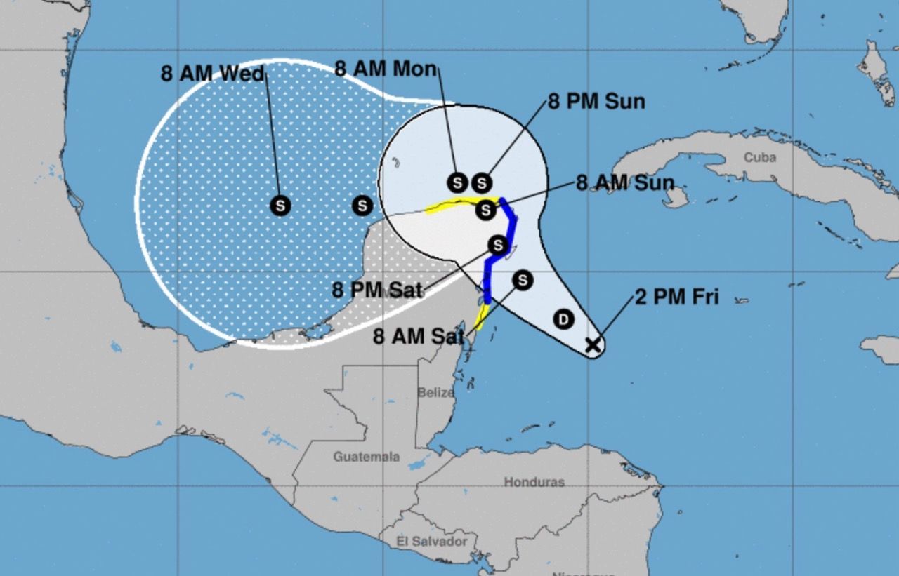 Tormenta Tropical impactaría el estado este sábado