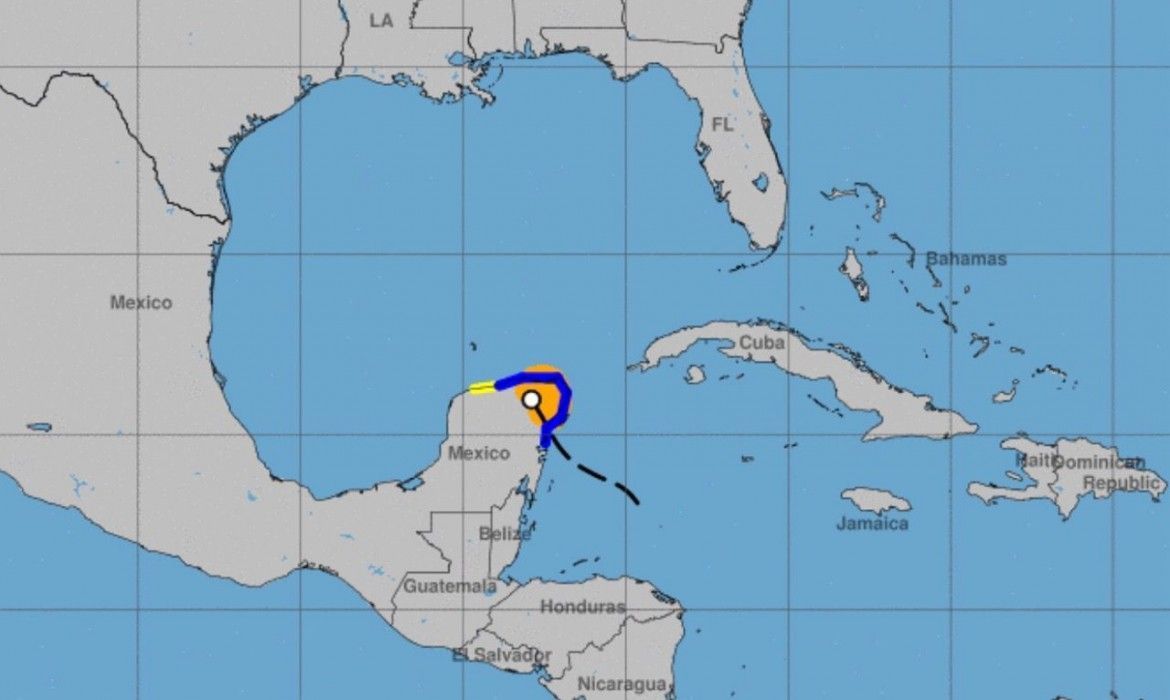 Gamma se aleja de QR; deja lluvias abundantes, cancelaciones de vuelos y daños menores