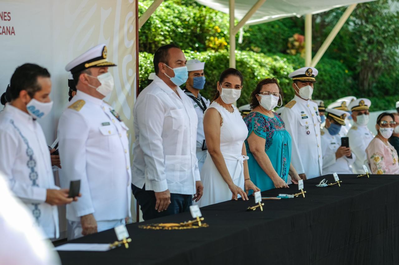 Reconocen autoridades compromiso de fuerzas armadas