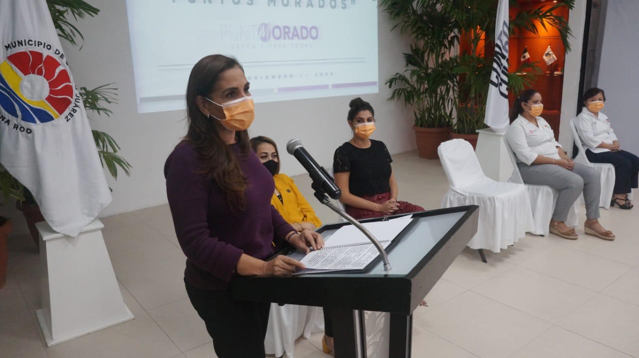 “Con “Punto Morado” detectaremos de manera temprana violencia contra la mujer”: Mara