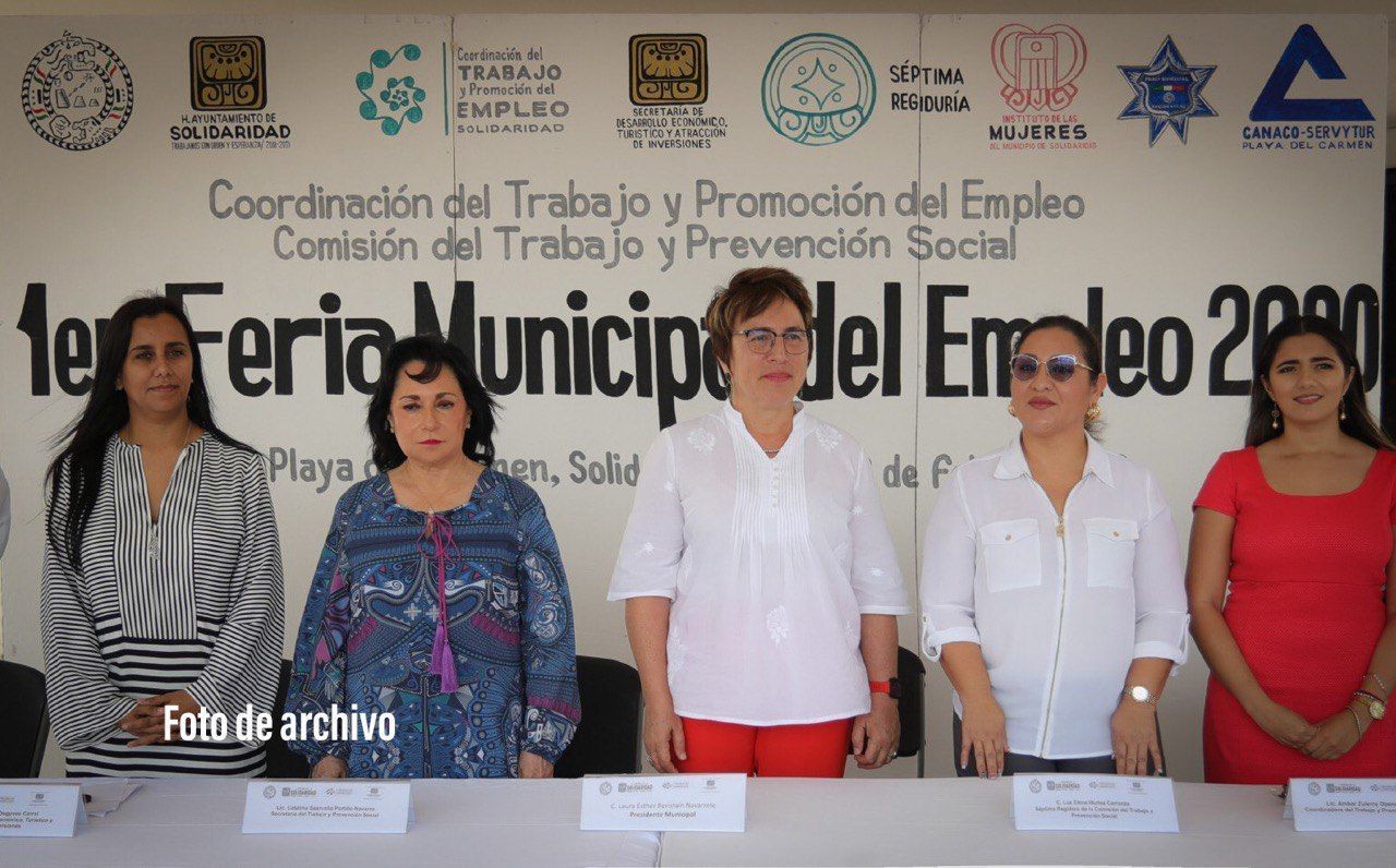 Realizará Gobierno de Laura Beristain 4ta Feria del Empleo Municipal en la colonia Gonzalo Guerrero