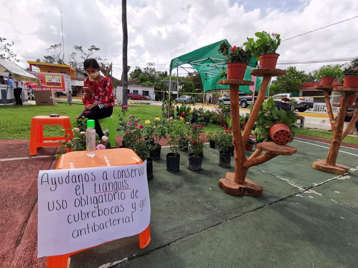 Autoriza Gobierno de Laura Fernández apertura gradual de tianguis en Puerto Morelos